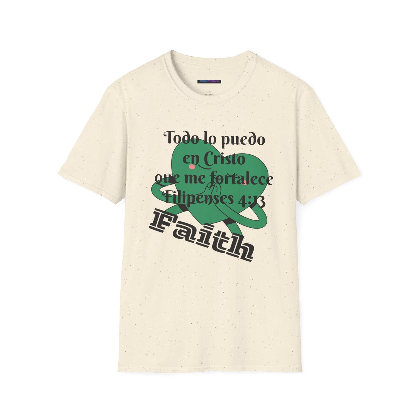 Unisex Softstyle T-Shirt - Filipenses 4:13 Todo lo Puedo en Cristo
