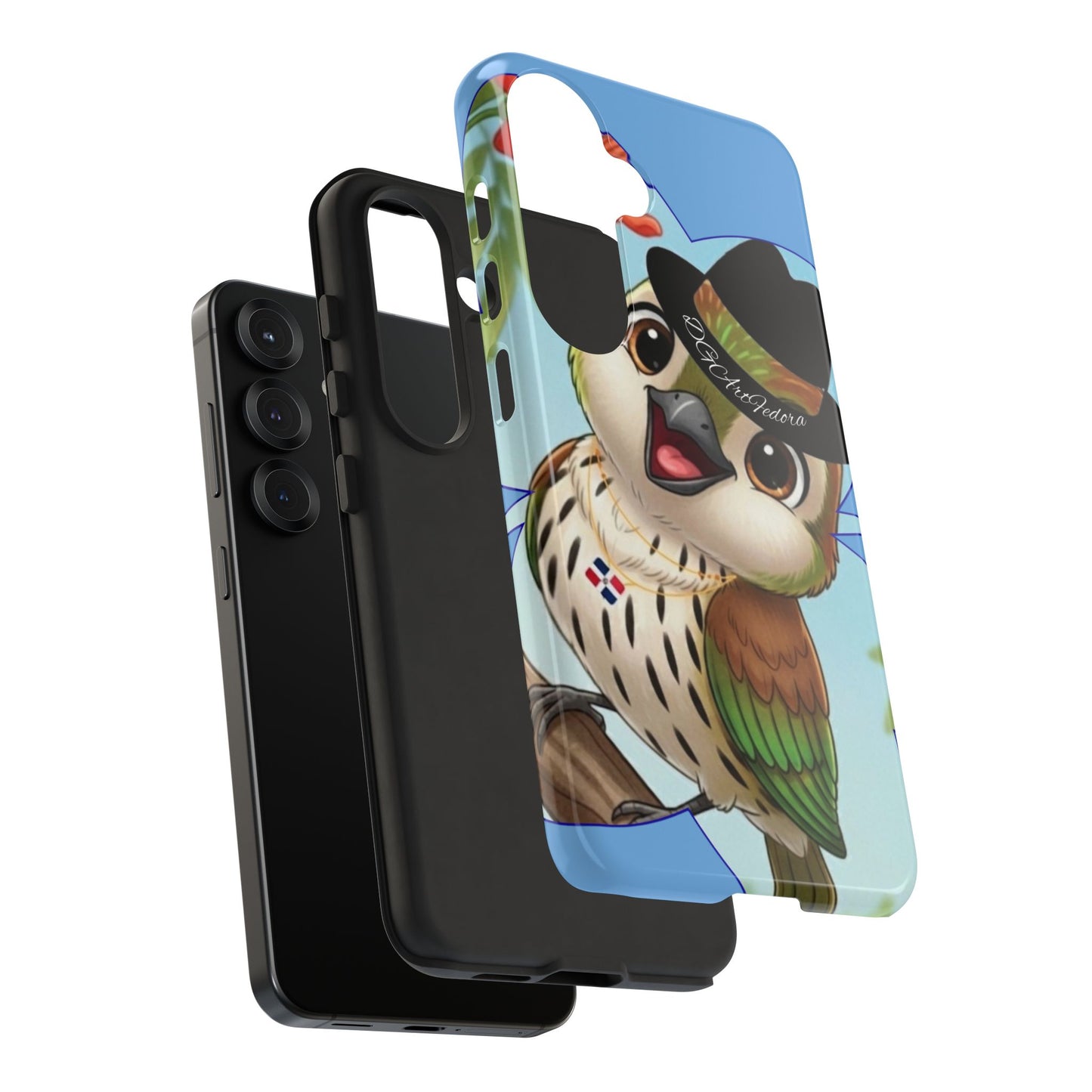 Tough Cases Light Blue Cigüita Design