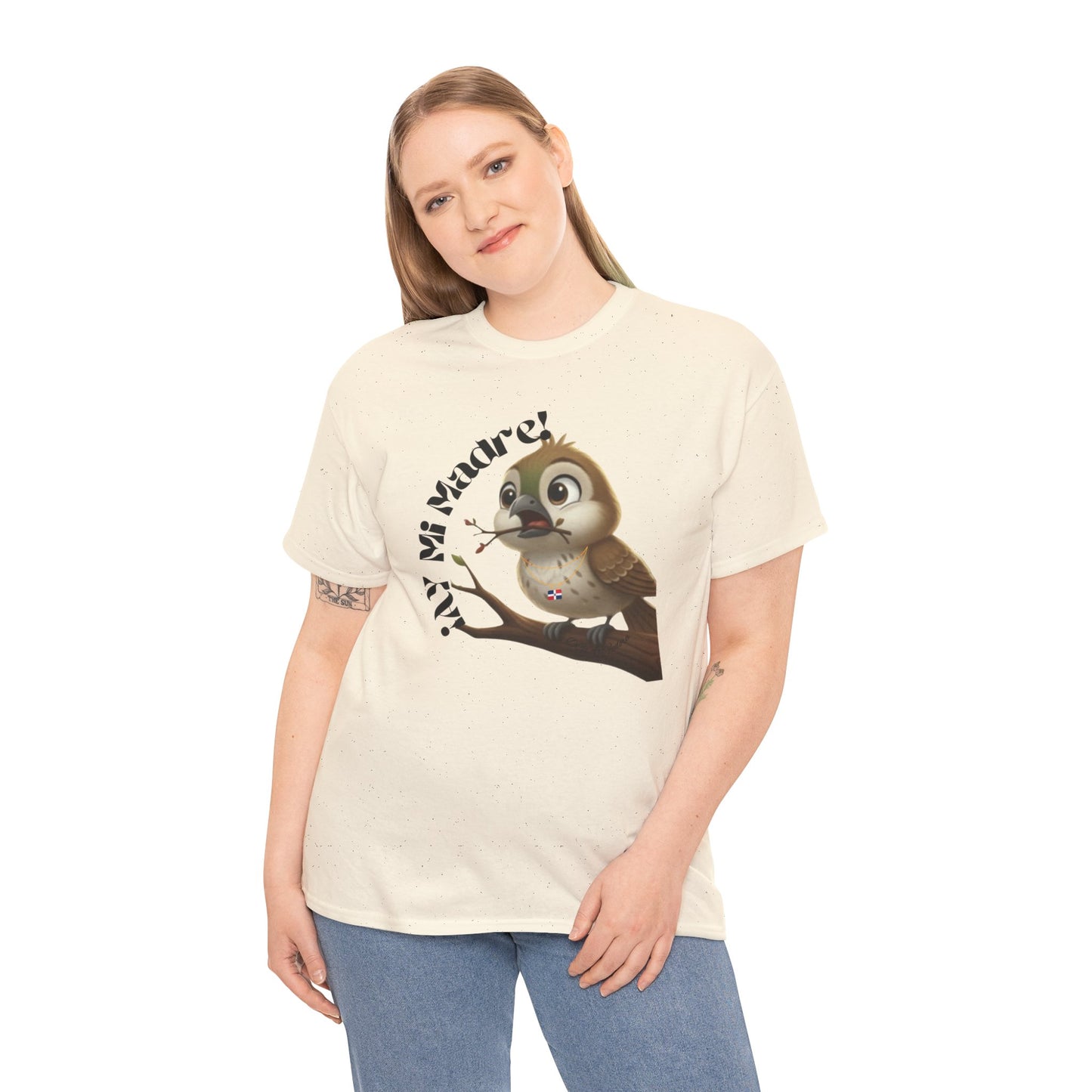 Unisex Heavy Cotton Tee - Ay Mi Madre