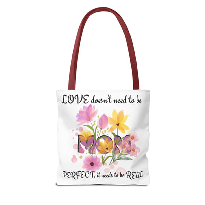 Love Is Real Inspirational Carryall Tote Bag