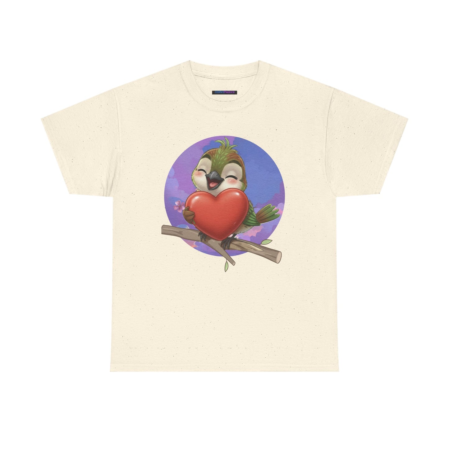Unisex Heavy Cotton Tee Ciguita Hug your Heart