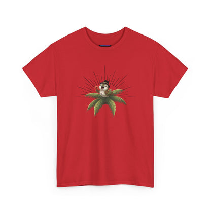 Unisex Heavy Cotton Tee Ciguita Tropical Sunrise