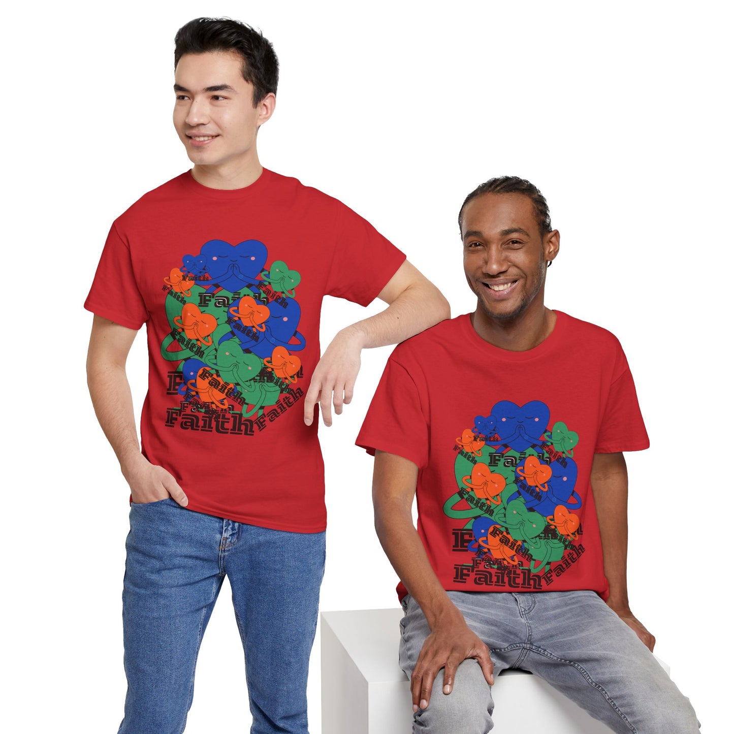 Unisex Heavy Cotton Tee - United in Faith