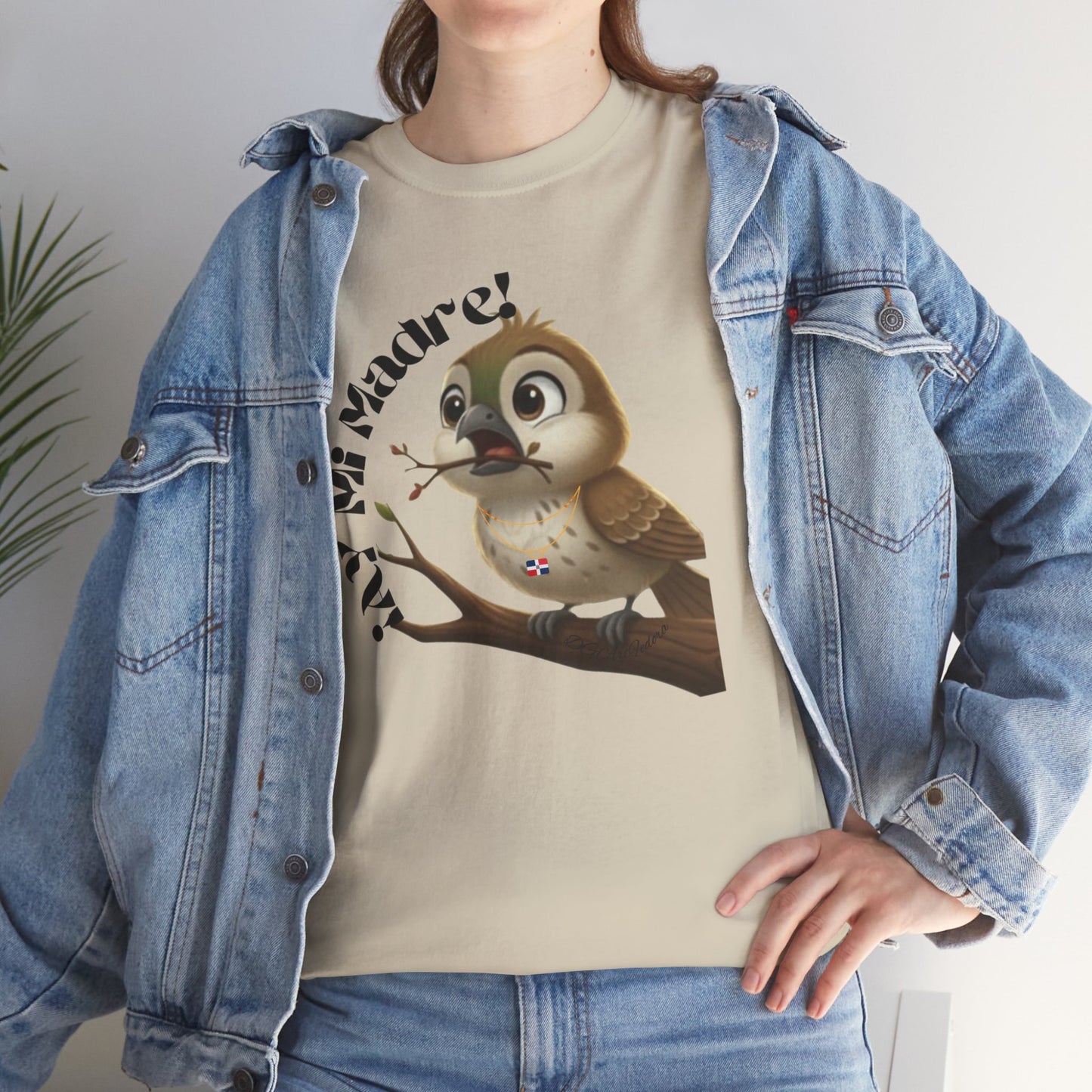 Unisex Heavy Cotton Tee - Ay Mi Madre