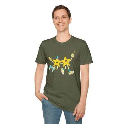 Unisex Softstyle T-Shirt Stars Havin' a Grand Ol' Time