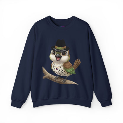 Unisex Heavy Blend Crewneck Sweatshirt Cigüita the Palmchat