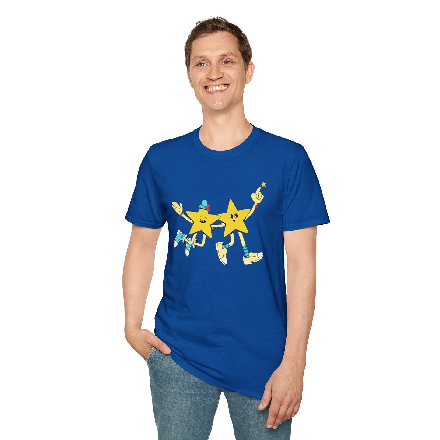 Unisex Softstyle T-Shirt Stars Havin' a Grand Ol' Time