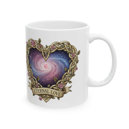 Ceramic Mug, (11oz, 15oz) Quote and Eternal Love