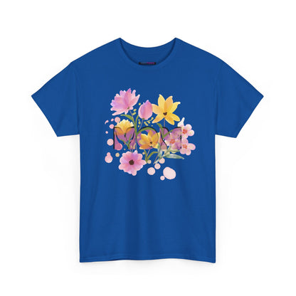 Soft Floral Mom Tribute Design - Heavy Cotton Tee