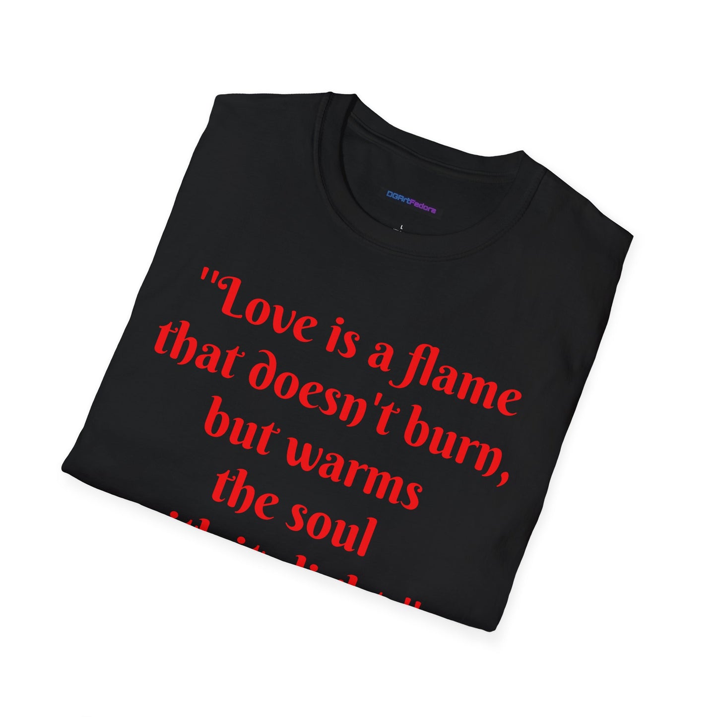 Love is a Flame Unisex Tee