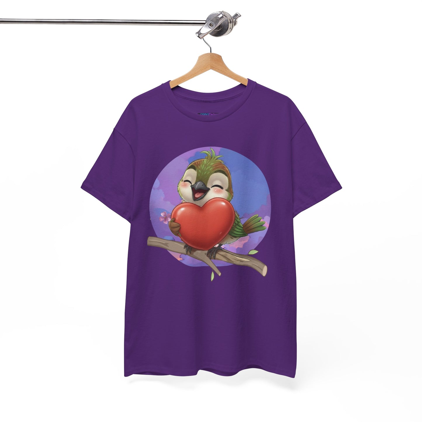 Unisex Heavy Cotton Tee Ciguita Hug your Heart