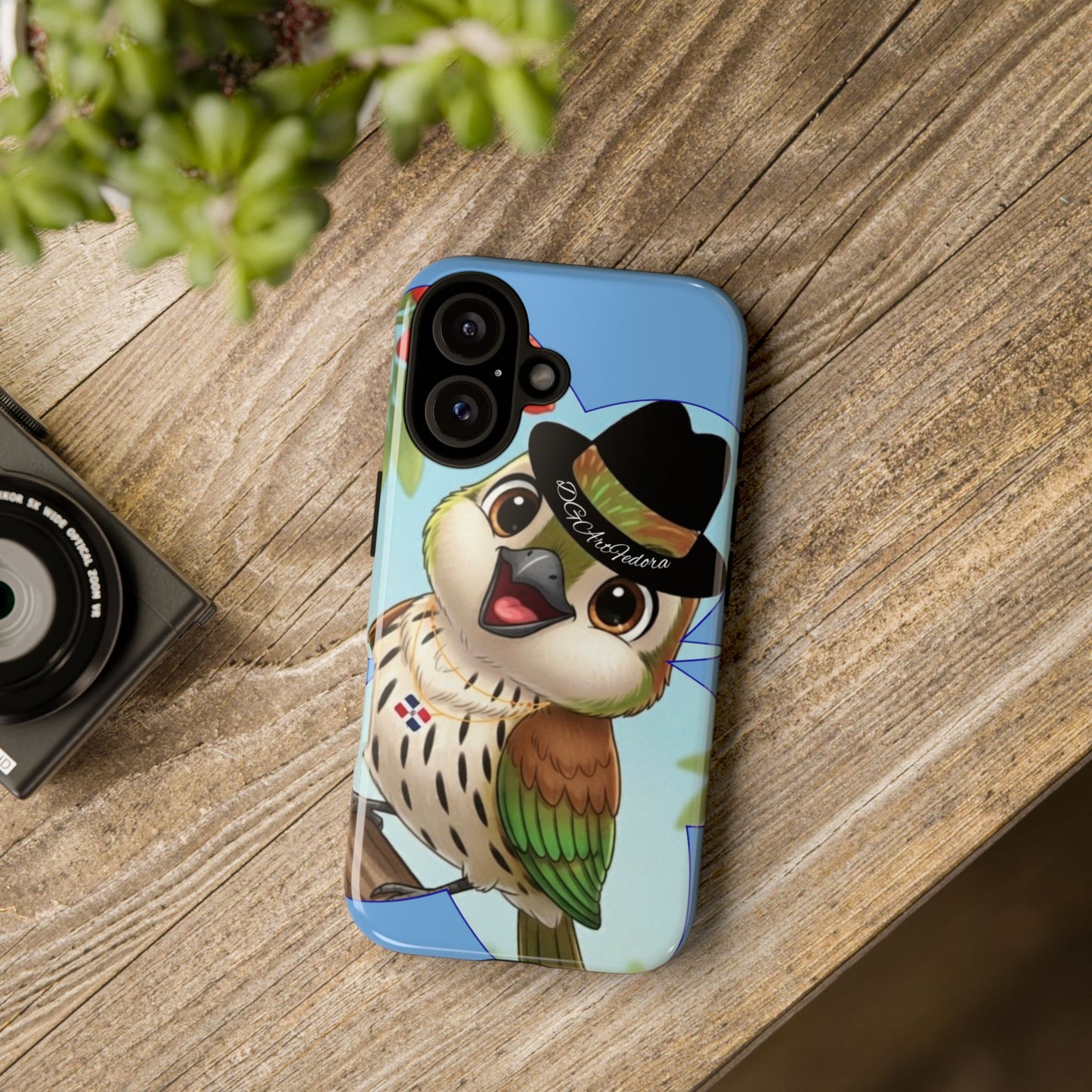 Tough Cases Light Blue Cigüita Design