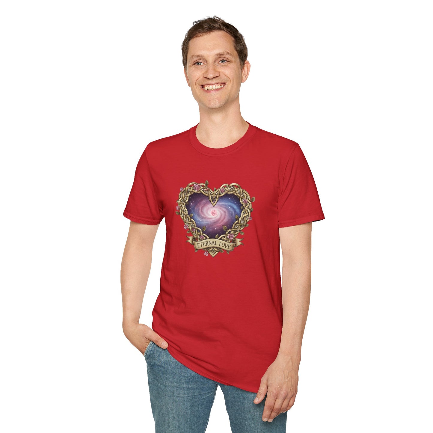 Unisex Softstyle T-Shirt Eternal Love Heart