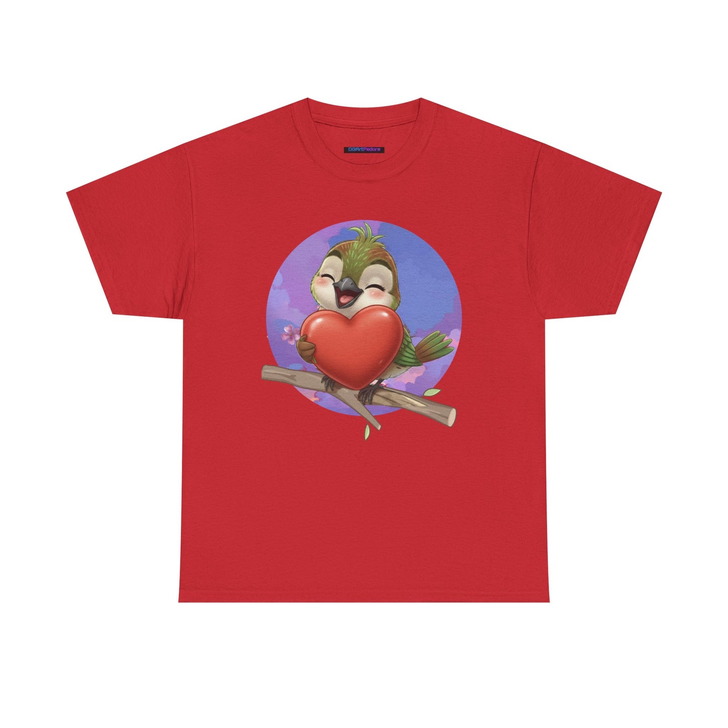 Unisex Heavy Cotton Tee Ciguita Hug your Heart