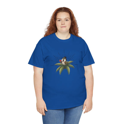 Unisex Heavy Cotton Tee Ciguita Tropical Sunrise