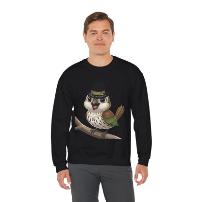 Unisex Heavy Blend Crewneck Sweatshirt Cigüita the Palmchat