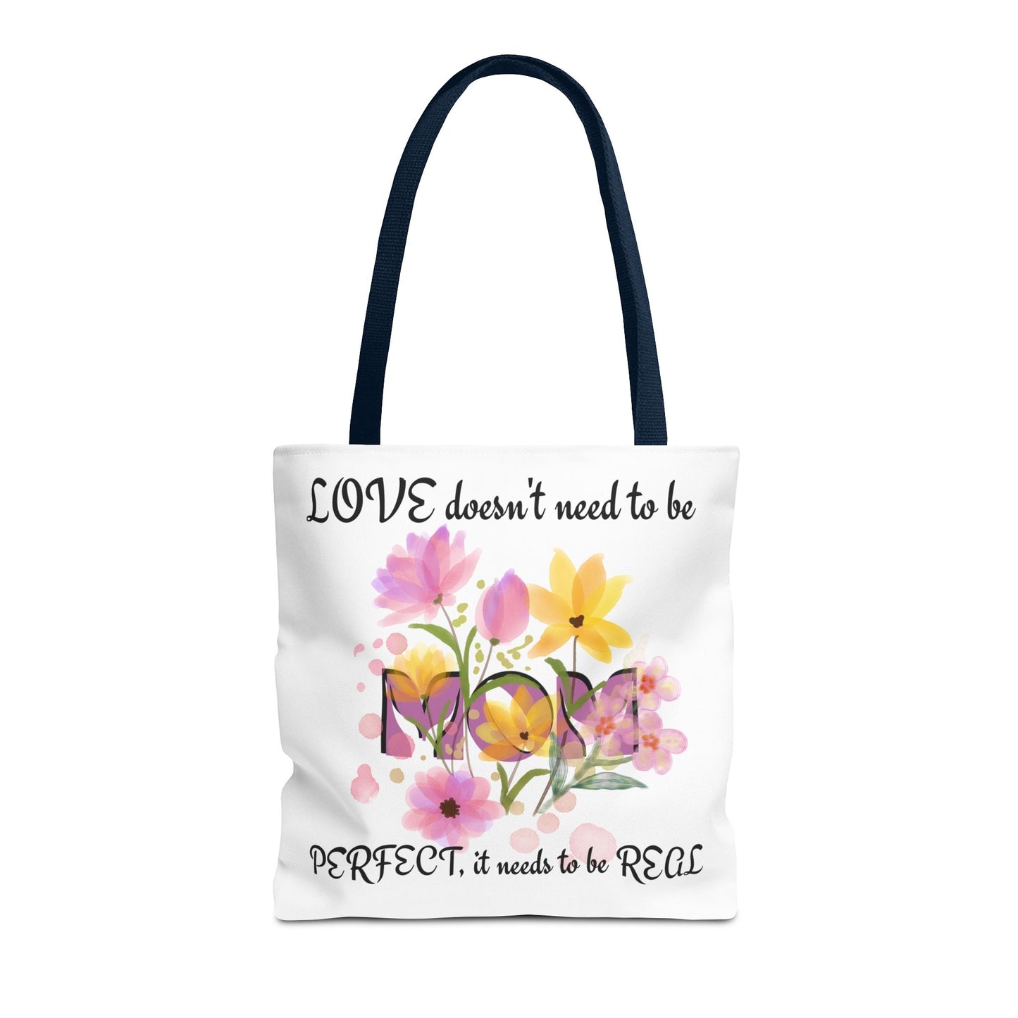 Love Is Real Inspirational Carryall Tote Bag