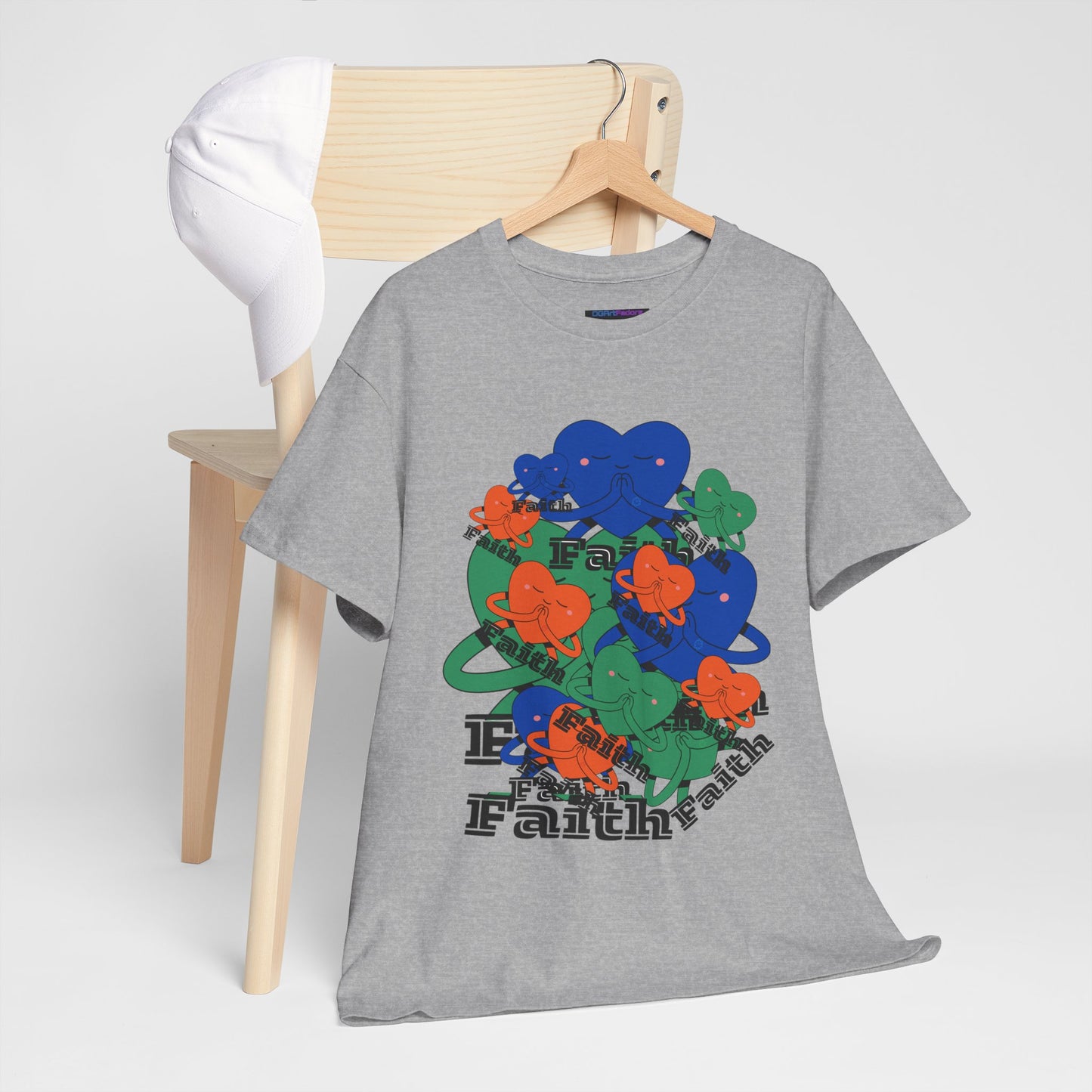 Unisex Heavy Cotton Tee - United in Faith