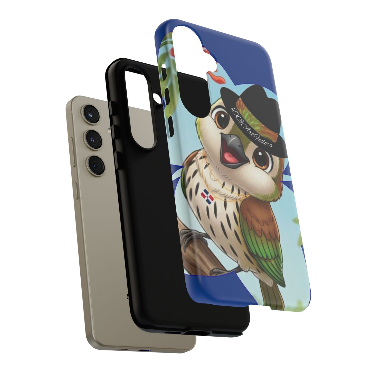 Tough Phone Case -  - Matte & Glossy Options - Cigüita Design Blue