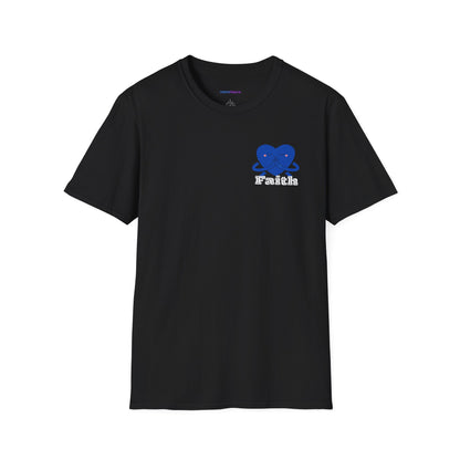Unisex Softstyle T-Shirt - Heart, Prayer, Faith
