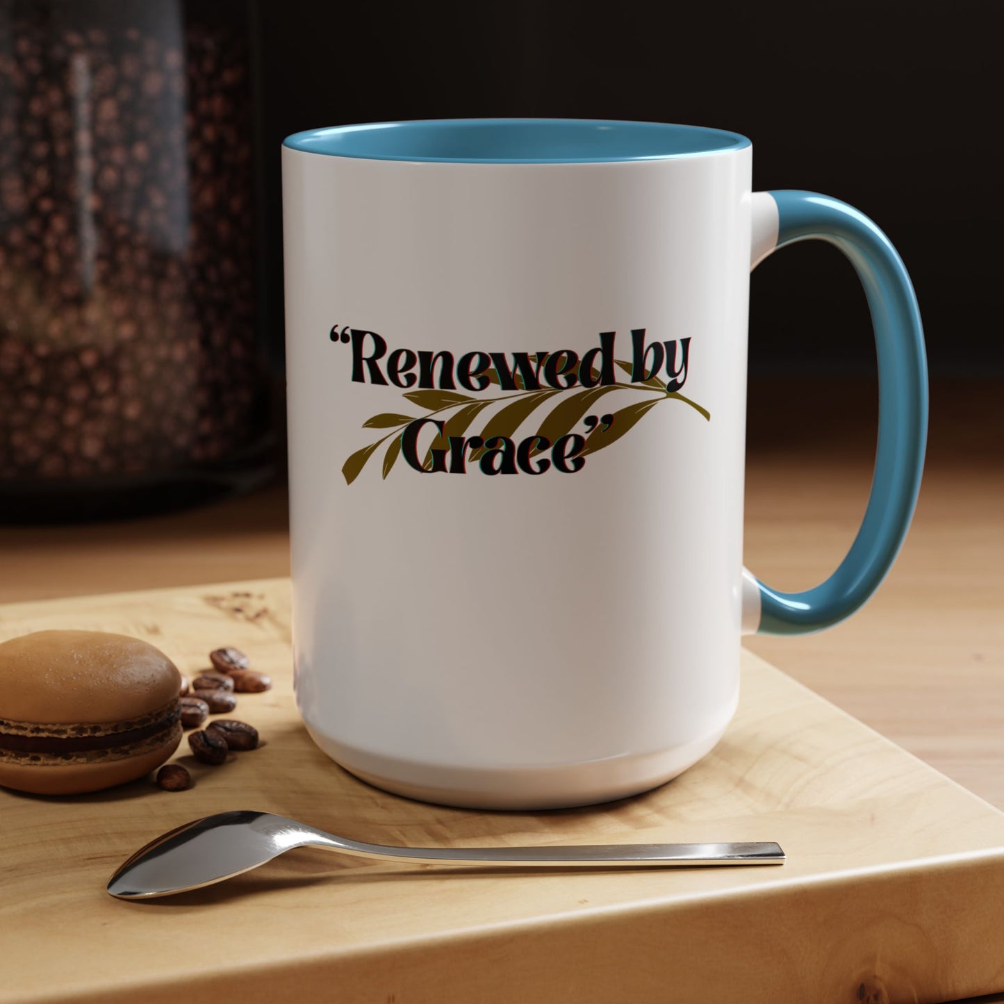 Accent Coffee Mug - Renewed by Grace