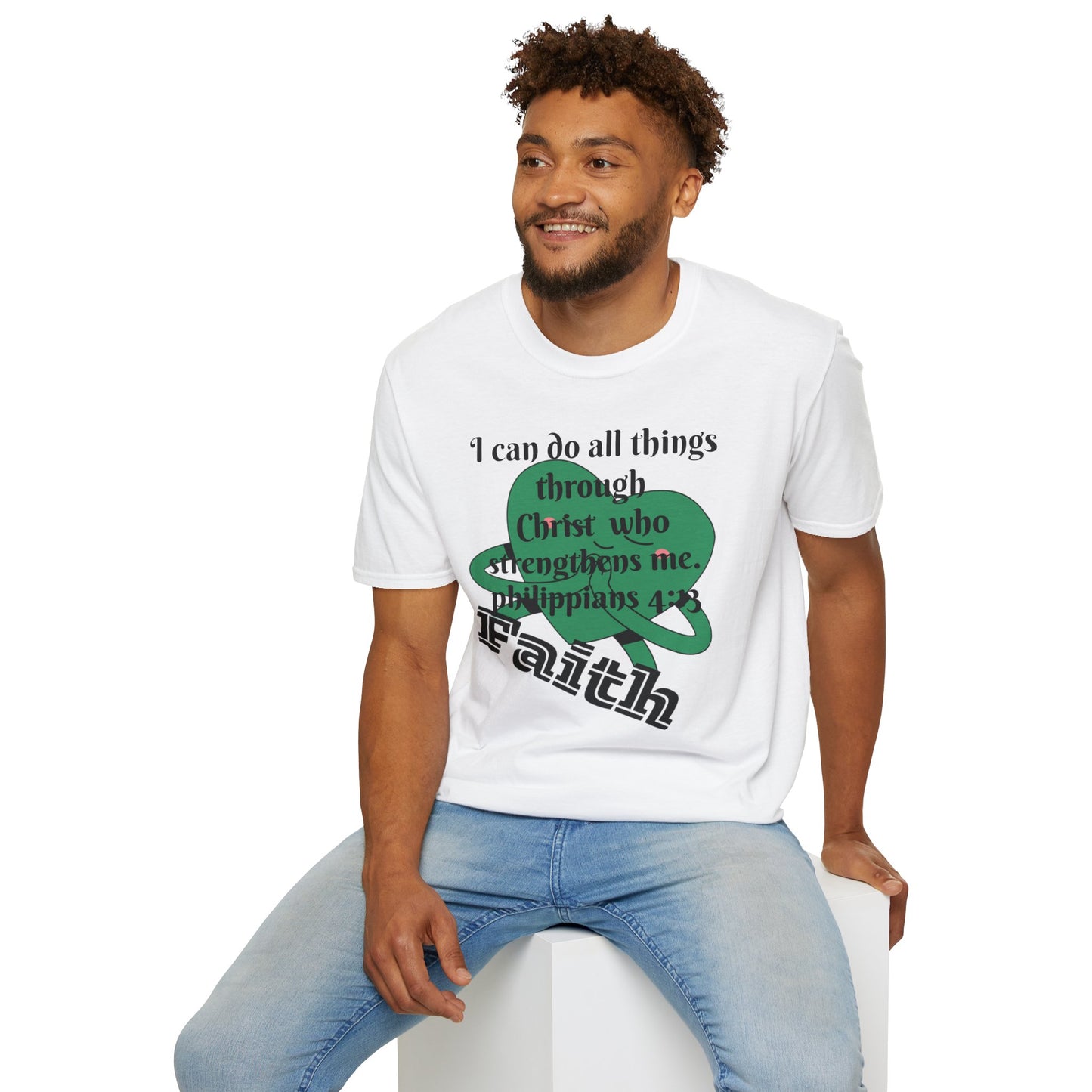 Unisex Softstyle T-Shirt - Philippians 4:13