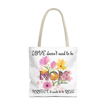 Love Is Real Inspirational Carryall Tote Bag
