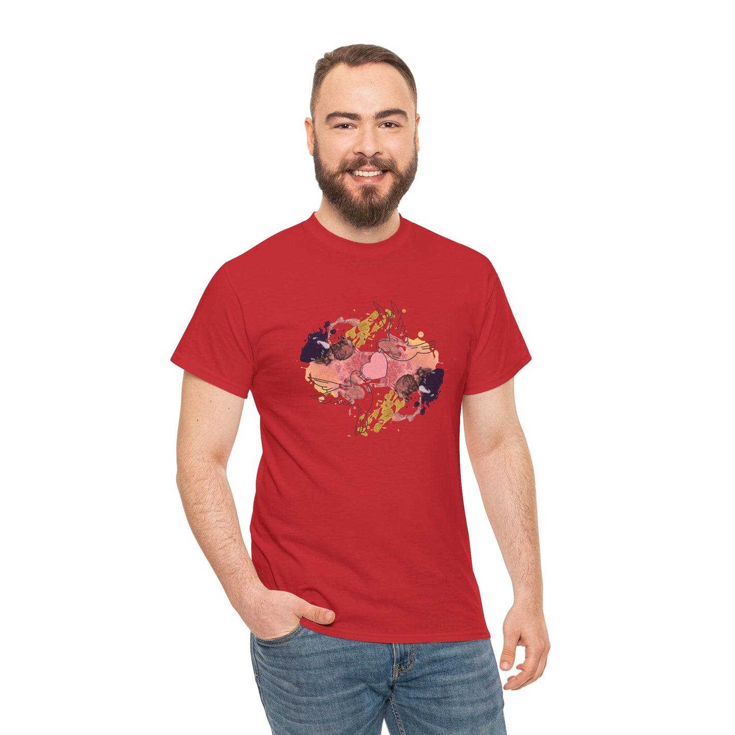 Harmony Wings T-shirt - Unisex Heavy Cotton Tee