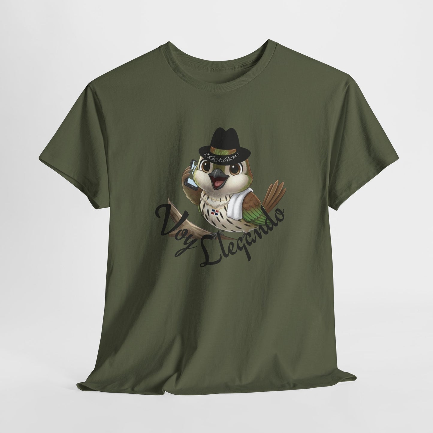 Unisex Heavy Cotton Tee - Voy Llegando