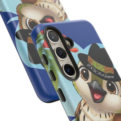 Tough Phone Case -  - Matte & Glossy Options - Cigüita Design Blue