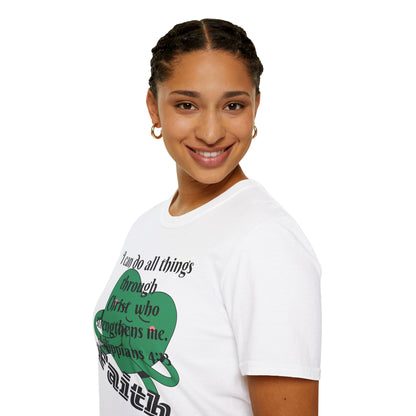 Unisex Softstyle T-Shirt - Philippians 4:13