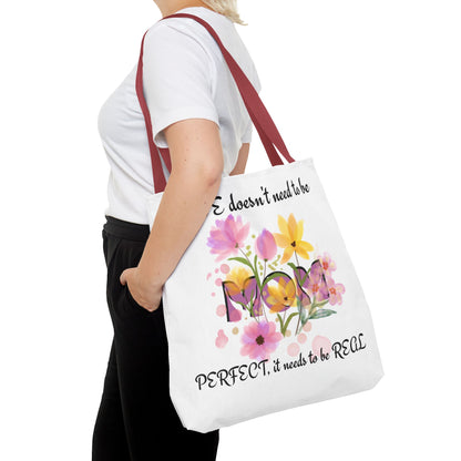 Love Is Real Inspirational Carryall Tote Bag
