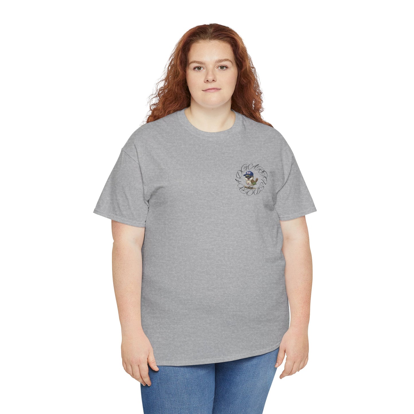 Unisex Heavy Cotton Tee - Cigüita y su Flow Dominicano - Front and Back