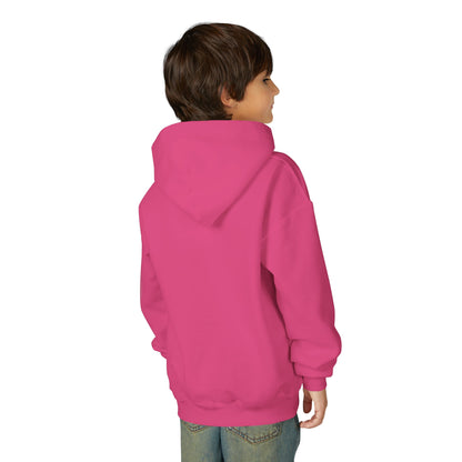 Youth Heavy Blend Hooded Sweatshirt Cigüita the Palmchat