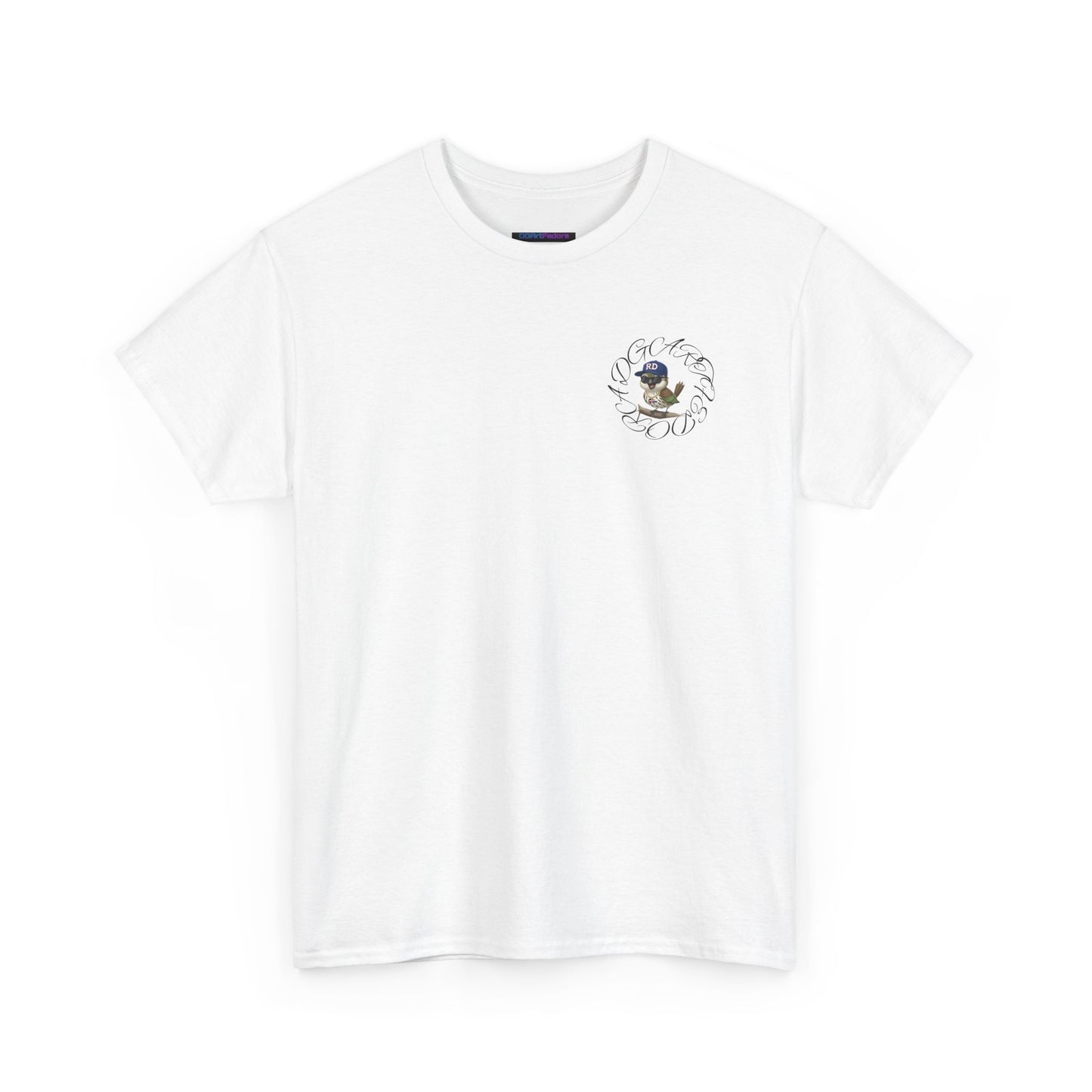 Unisex Heavy Cotton Tee - Cigüita y su Flow Dominicano - Front and Back