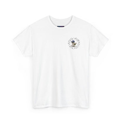 Unisex Heavy Cotton Tee - Cigüita y su Flow Dominicano - Front and Back