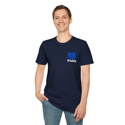 Unisex Softstyle T-Shirt - Heart, Prayer, Faith