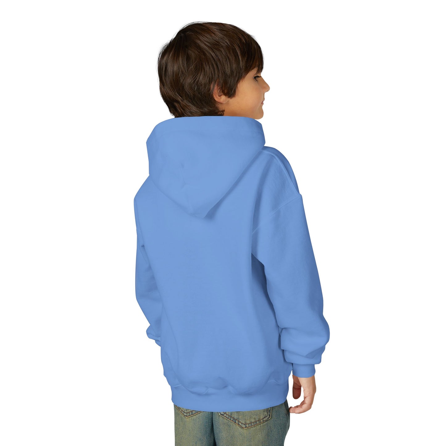 Youth Heavy Blend Hooded Sweatshirt Cigüita the Palmchat
