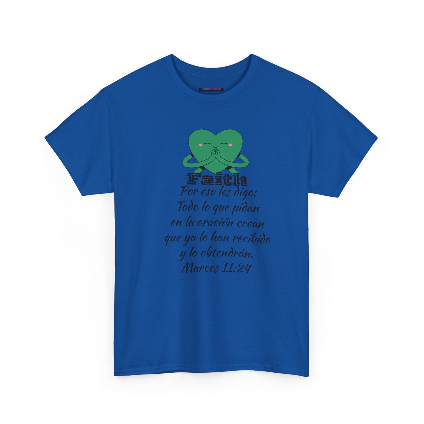 Unisex Heavy Cotton Tee - Fe Marcos 11:24