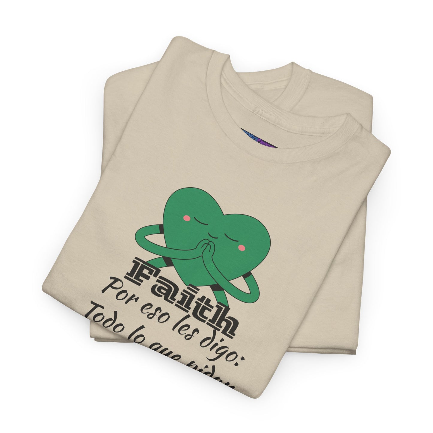 Unisex Heavy Cotton Tee - Fe Marcos 11:24