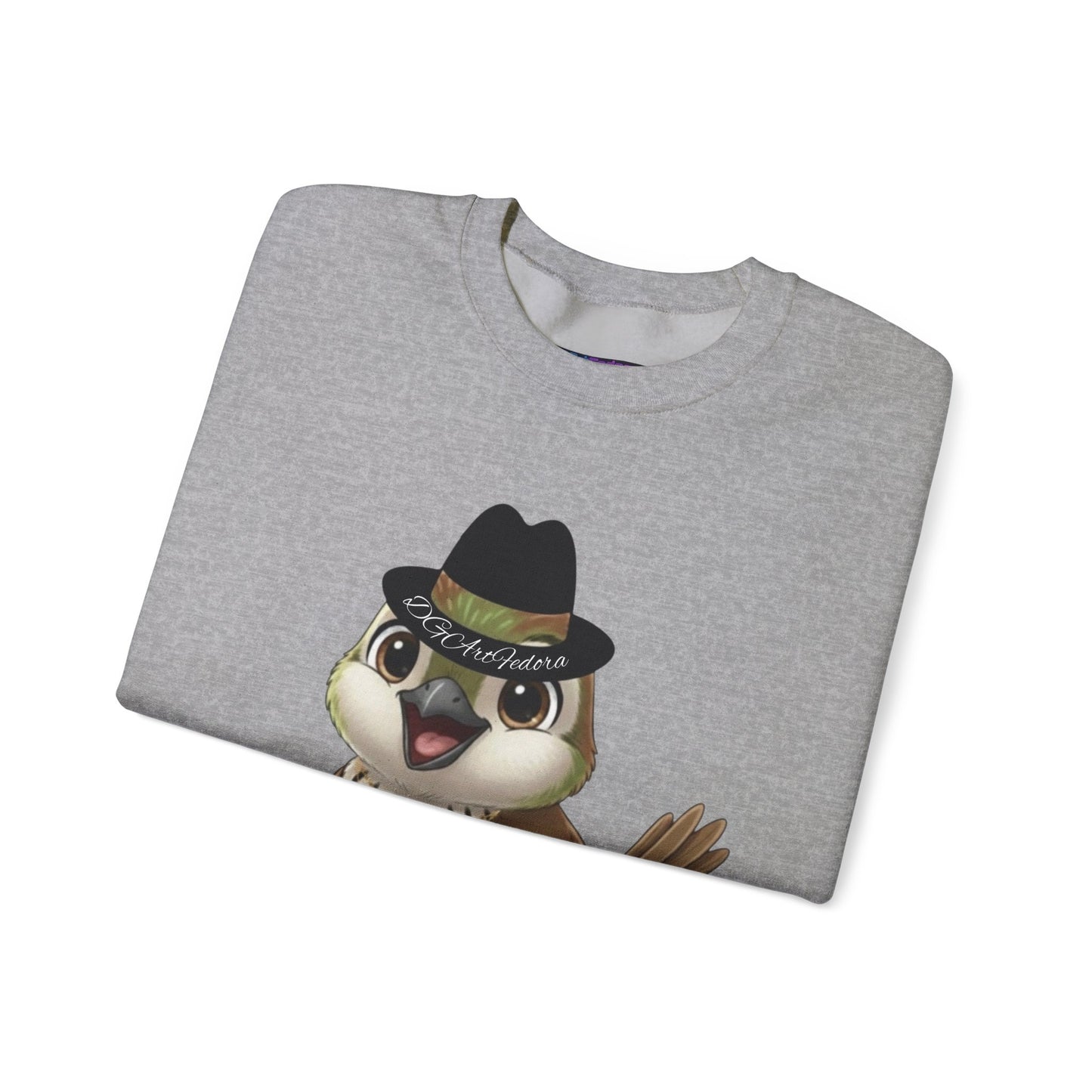 Unisex Heavy Blend Crewneck Sweatshirt Cigüita the Palmchat