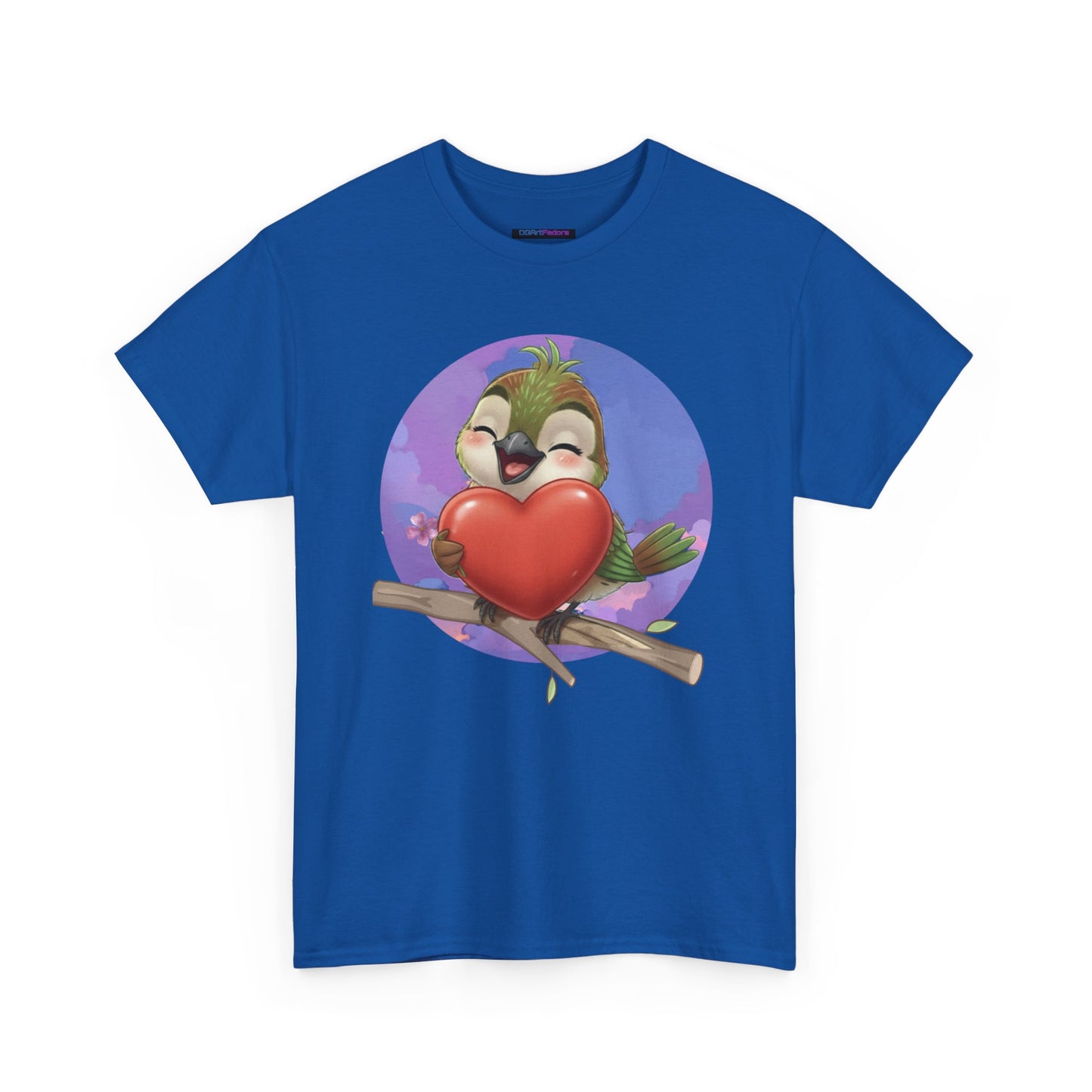 Unisex Heavy Cotton Tee Ciguita Hug your Heart