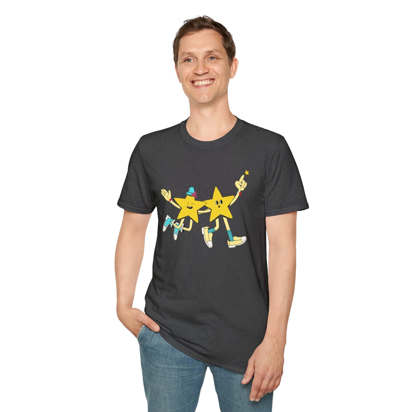 Unisex Softstyle T-Shirt Stars Havin' a Grand Ol' Time