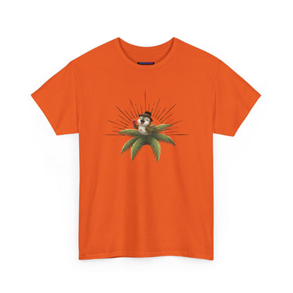 Unisex Heavy Cotton Tee Ciguita Tropical Sunrise