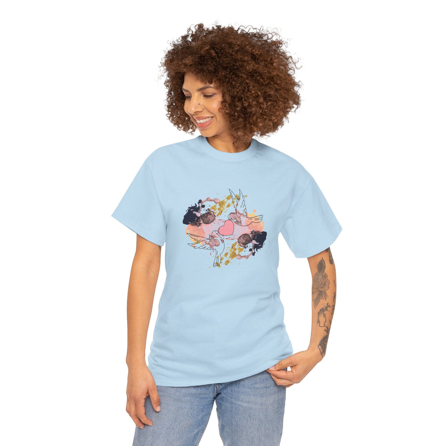 Harmony Wings T-shirt - Unisex Heavy Cotton Tee