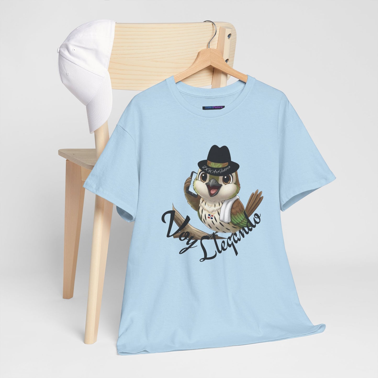 Unisex Heavy Cotton Tee - Voy Llegando