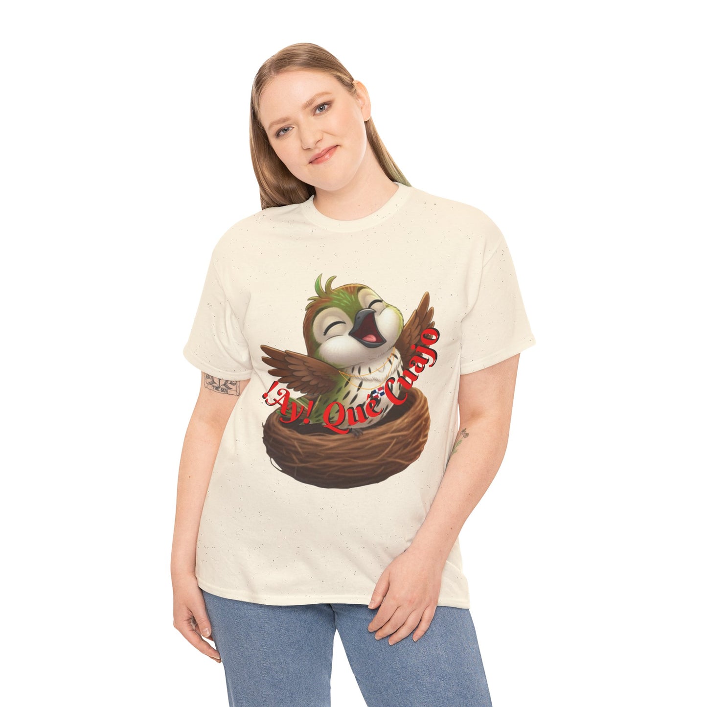 Unisex Heavy Cotton Tee !Ay! Qué Cuajo