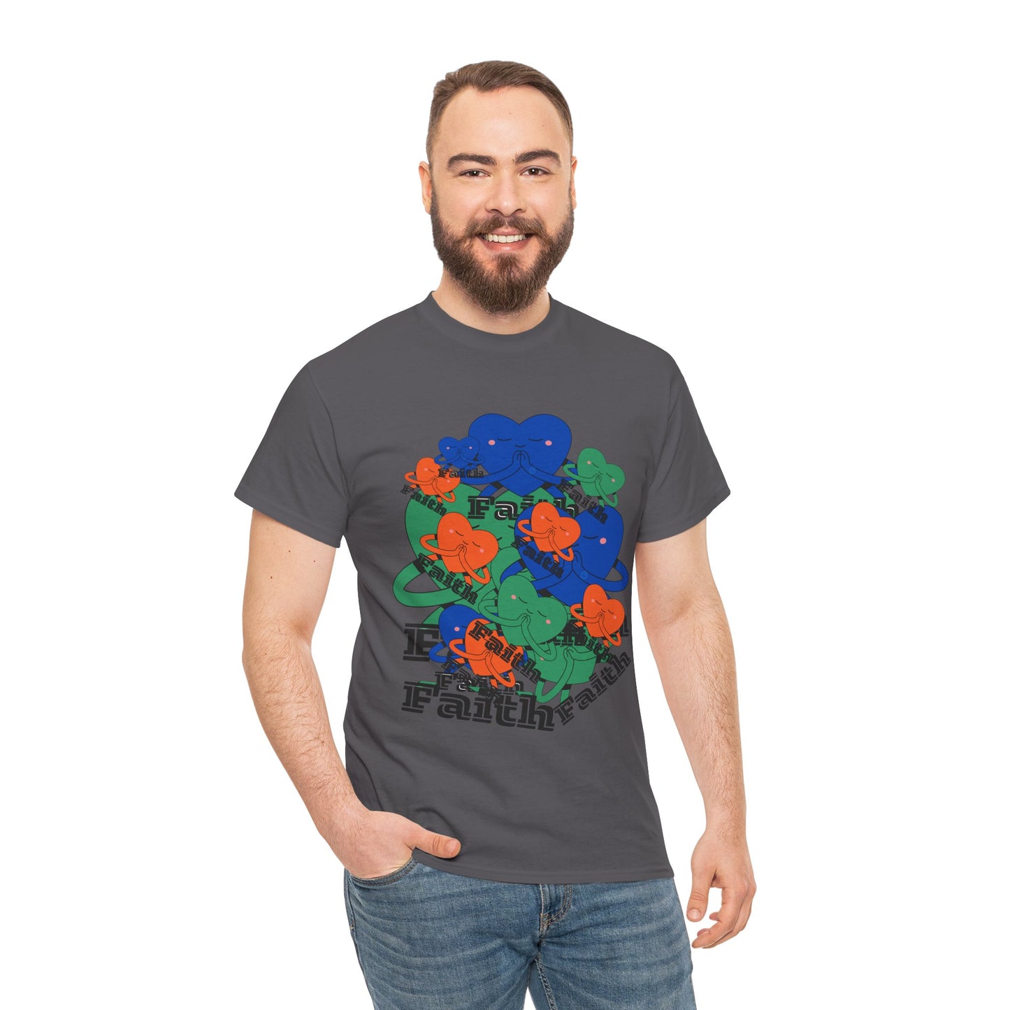 Unisex Heavy Cotton Tee - United in Faith