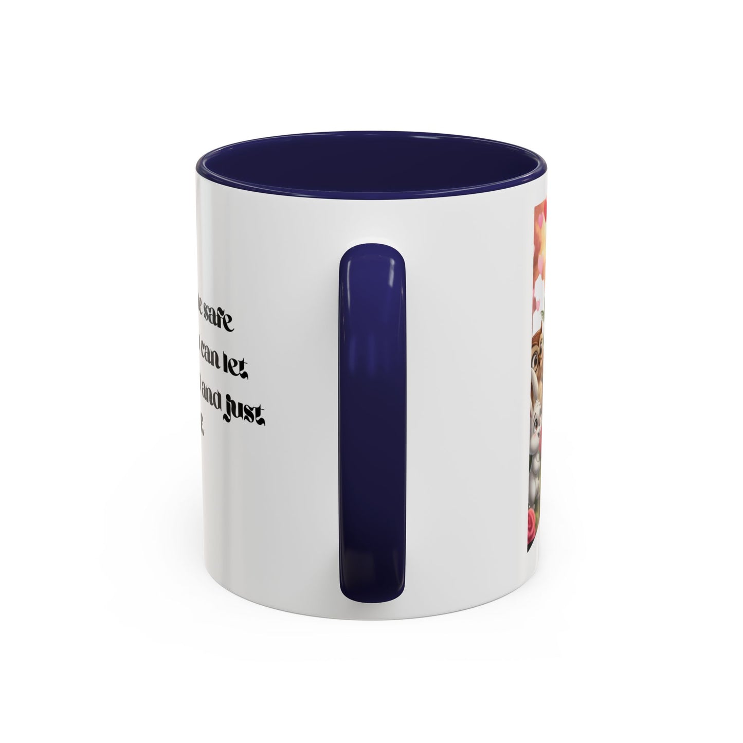 Cigüita Friendship Mug – A Safe Place to Be Yourself (11, 15oz)