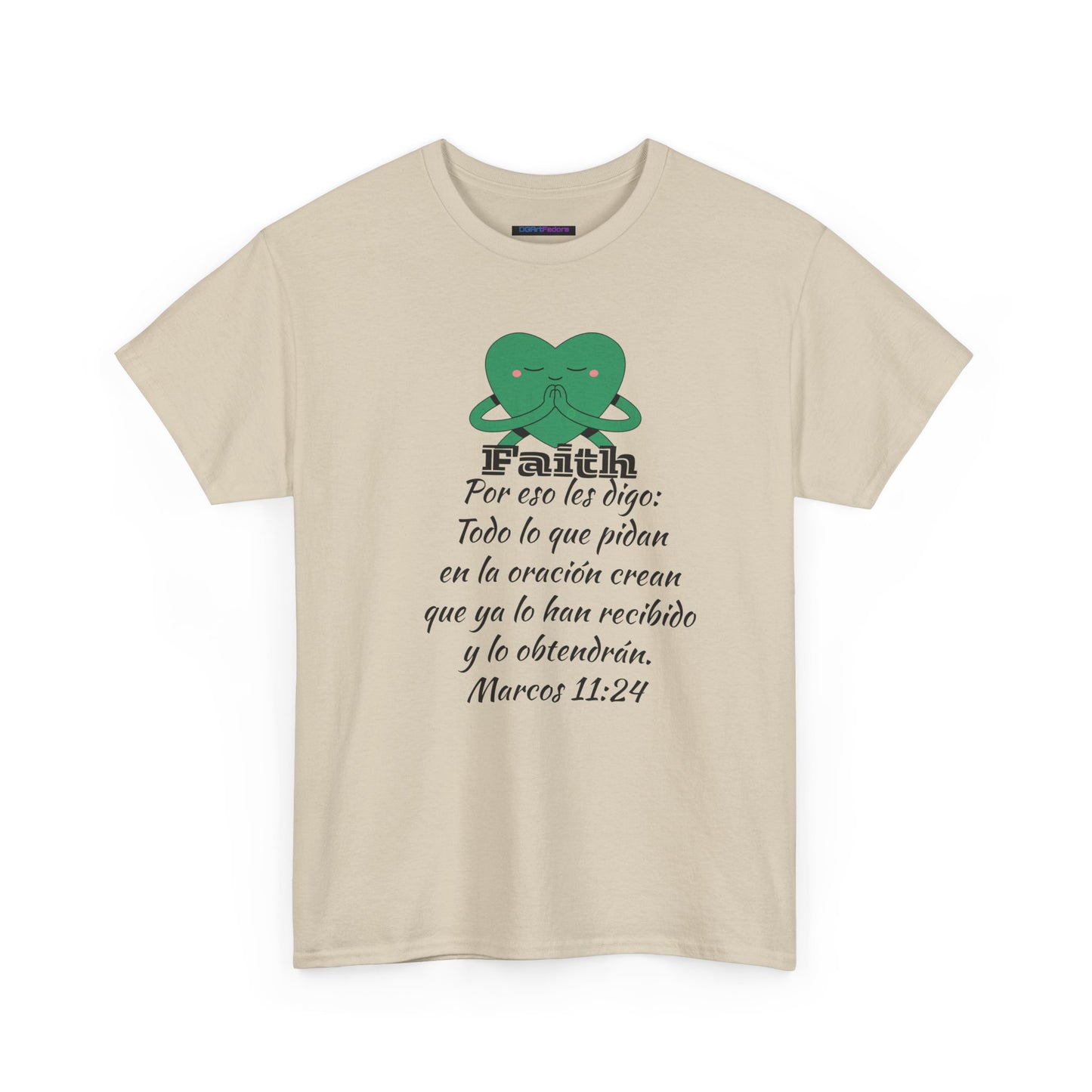 Unisex Heavy Cotton Tee - Fe Marcos 11:24